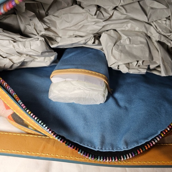 Dooney & Bourke Colorful Lettered Shoulder Bag - Picture 4 of 14